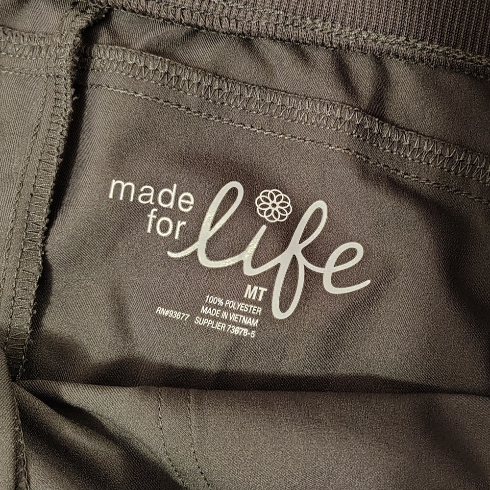 Grey Lightweight "Made For Life" Pants medium tall, 33.5" - Picture 5 of 7